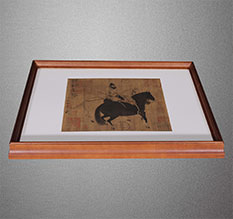 江夏书画装裱配框服务案例